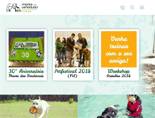 Tablet Screenshot of montedosvendavais.com